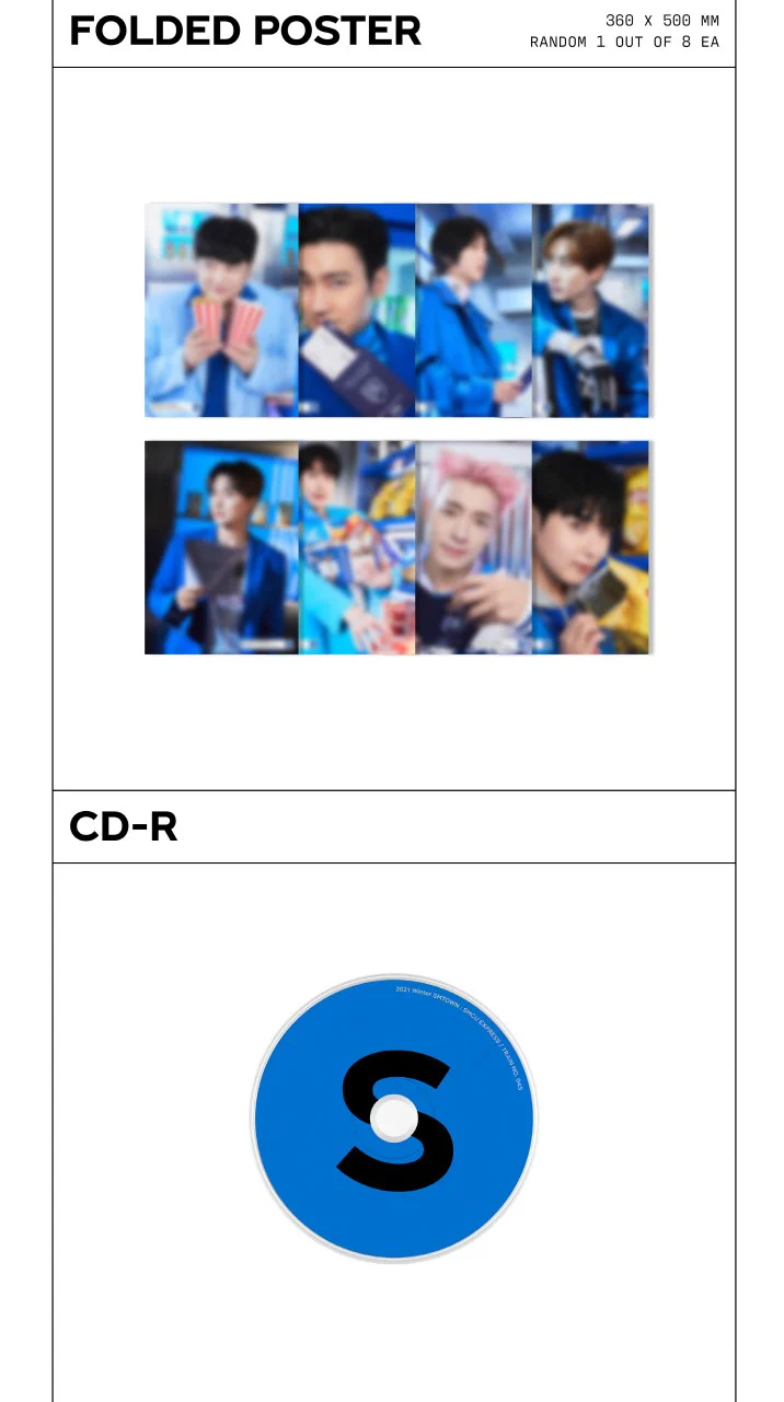 2021 Winter SMTOWN : SMCU EXPRESS Album (SUPER JUNIOR (CD Only, No Poster)) - Image 4
