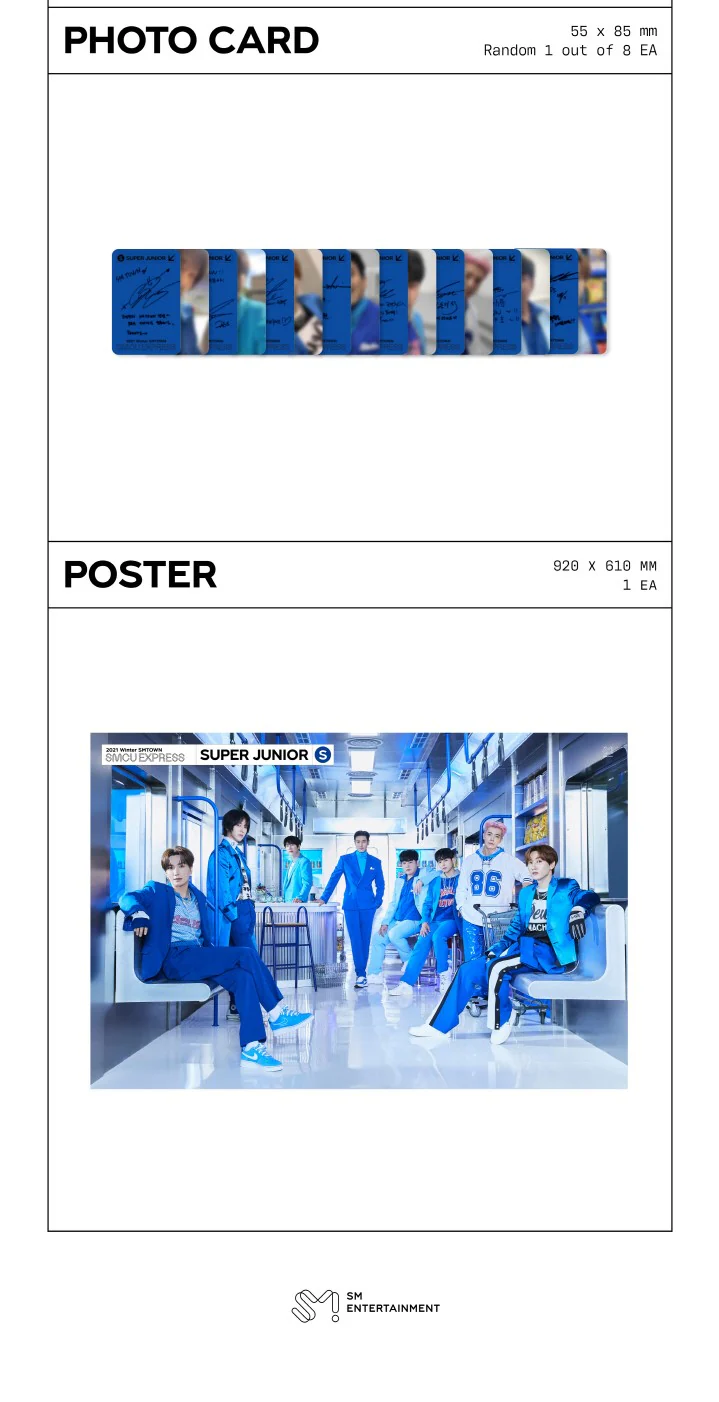 2021 Winter SMTOWN : SMCU EXPRESS Album (SUPER JUNIOR (CD Only, No Poster)) - Image 6