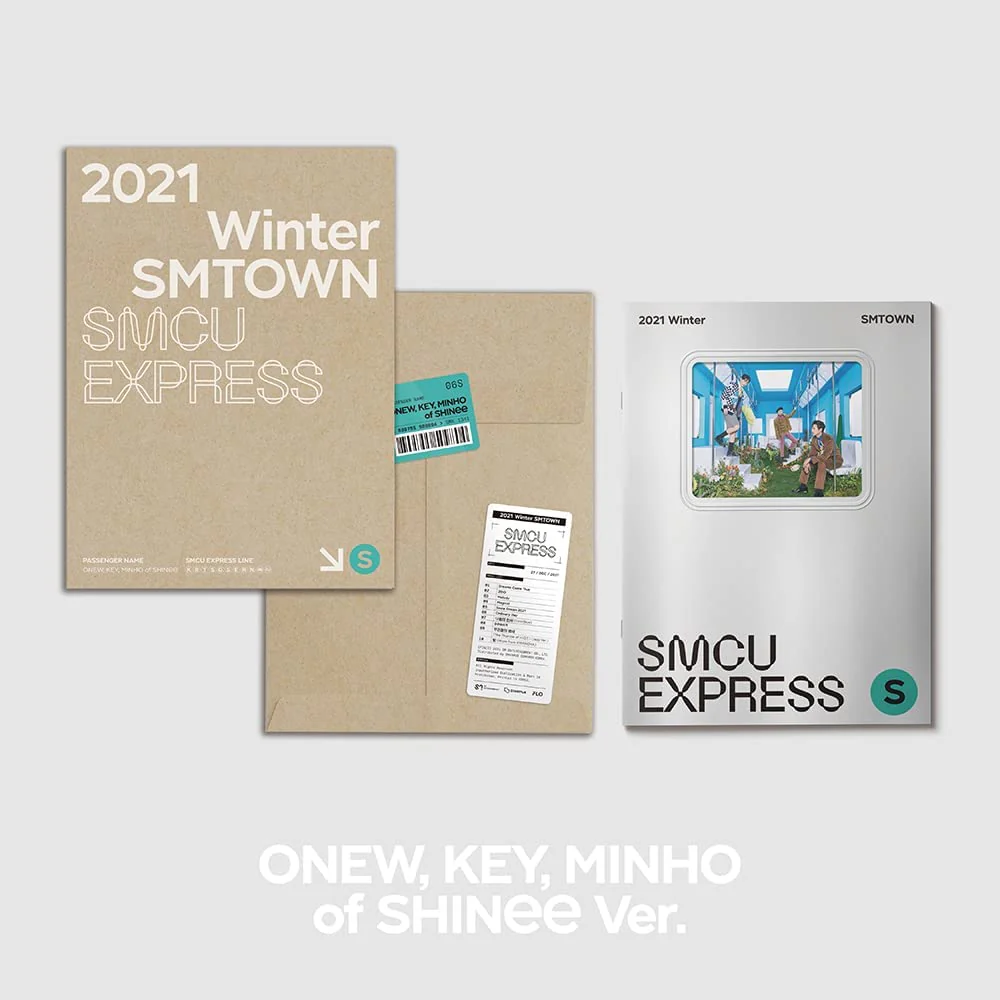 2021 Winter SMTOWN : SMCU EXRPESS Album (ONEW, KEY, MINHO of SHINee) - Image 2