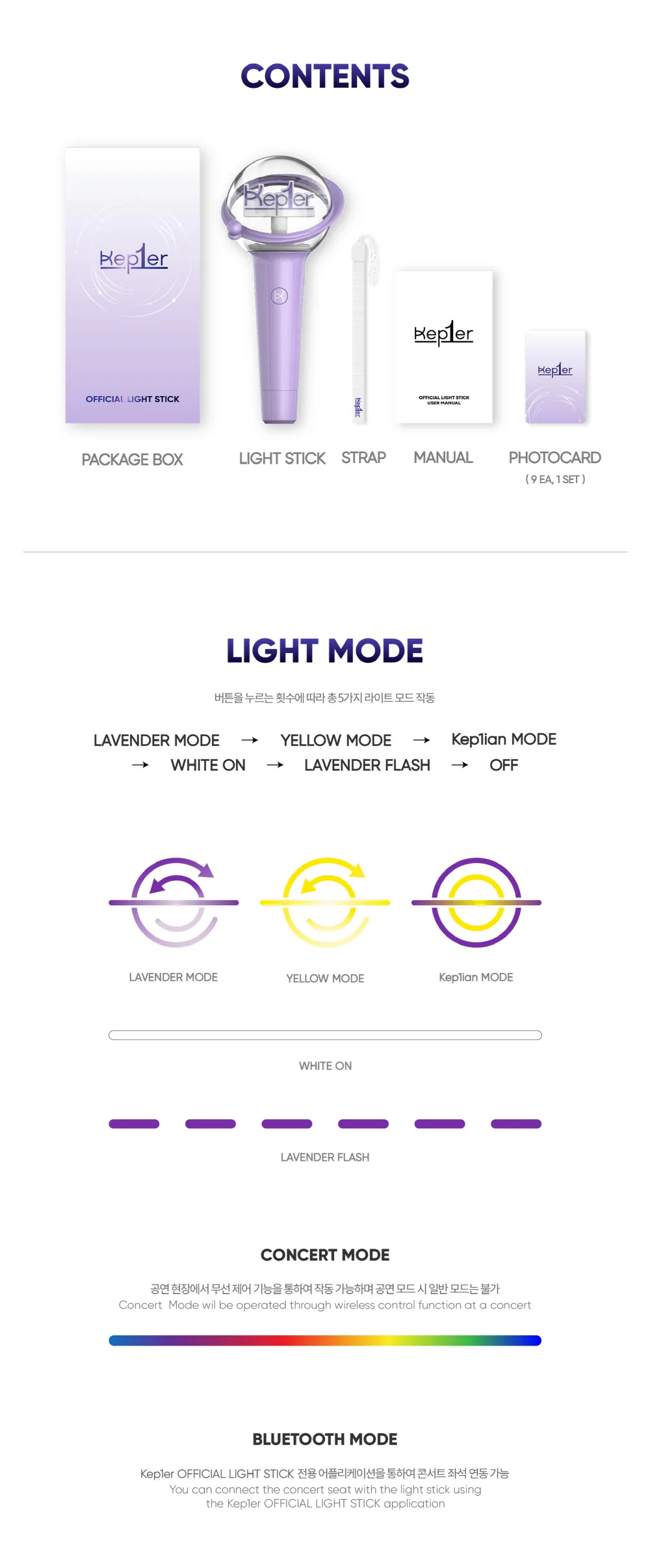 [2022 FAN MEETING Kep1anet OFFICIAL MD] KEP1ER  - Official Light Stick - Image 4