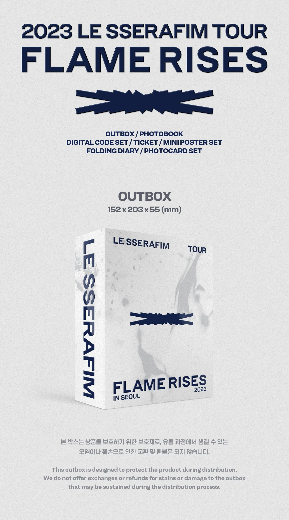 2023 LE SSERAFIM TOUR FLAME RISES IN SEOUL - Image 2