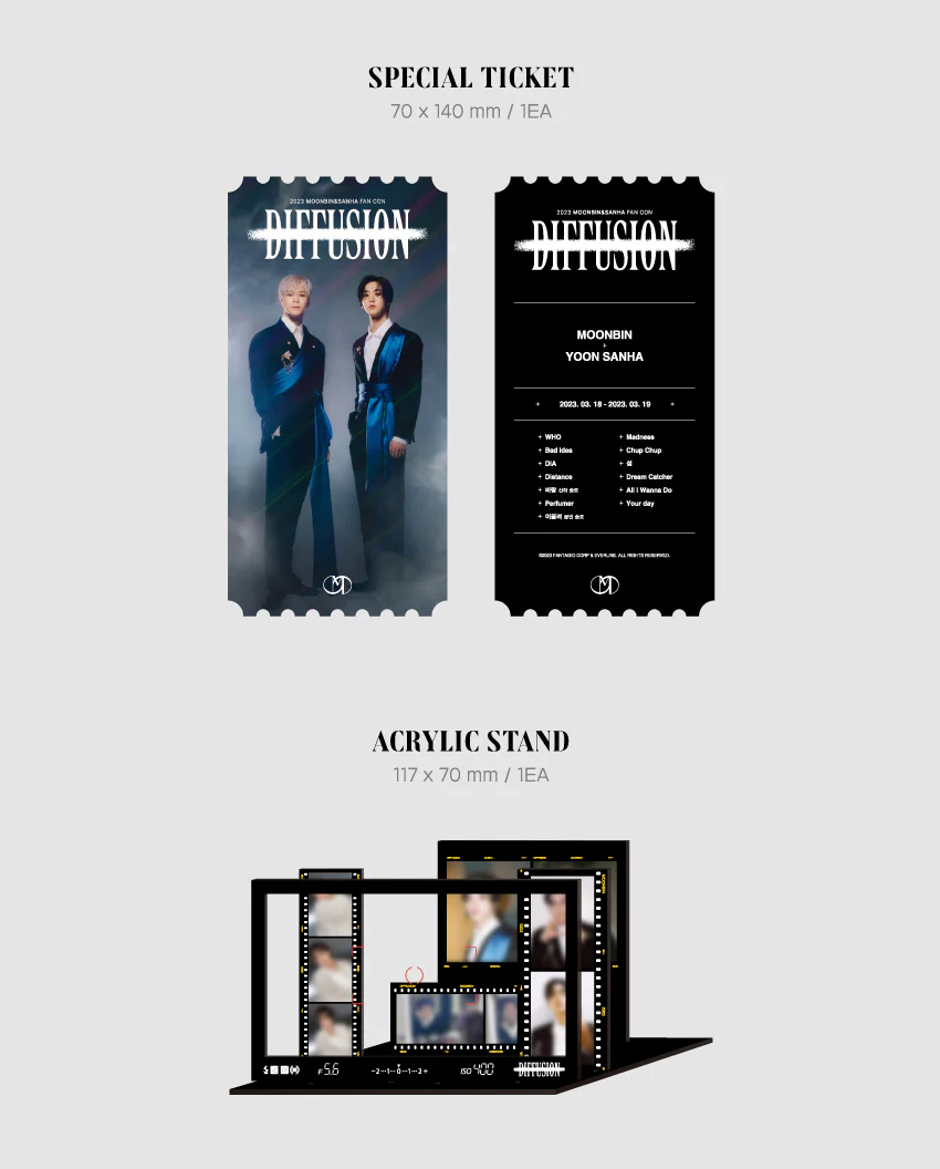 2023 MOONBIN & SANHA (ASTRO) FAN CON : [DIFFUSION] DVD - Image 5
