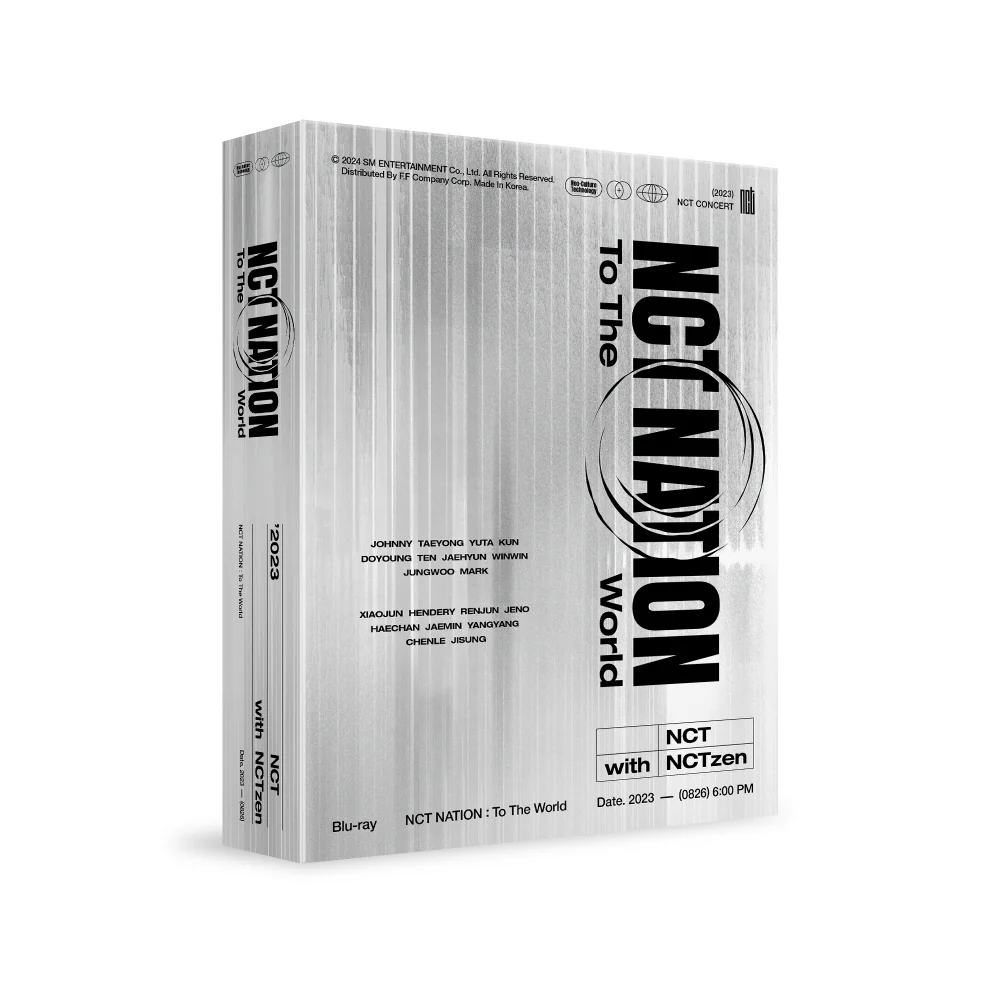 2023 NCT CONCERT - NCT NATION : To The World in INCHEON Blu-ray + Pre-Order Benefit