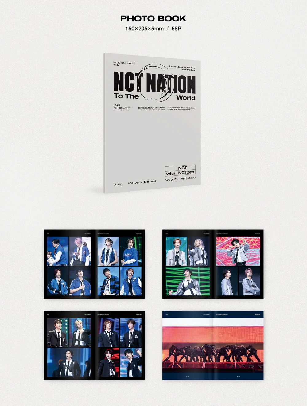 2023 NCT CONCERT - NCT NATION : To The World in INCHEON Blu-ray + Pre-Order Benefit - Image 3