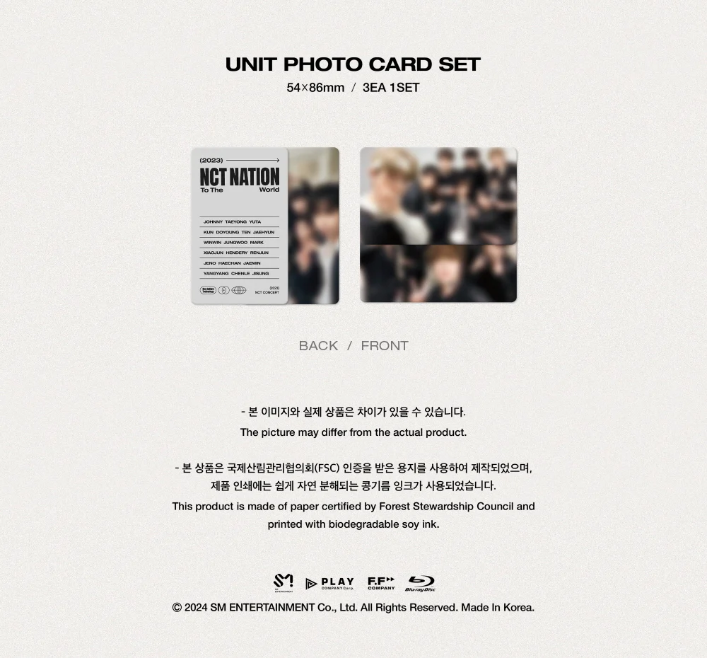 2023 NCT CONCERT - NCT NATION : To The World in INCHEON Blu-ray + Pre-Order Benefit - Image 6