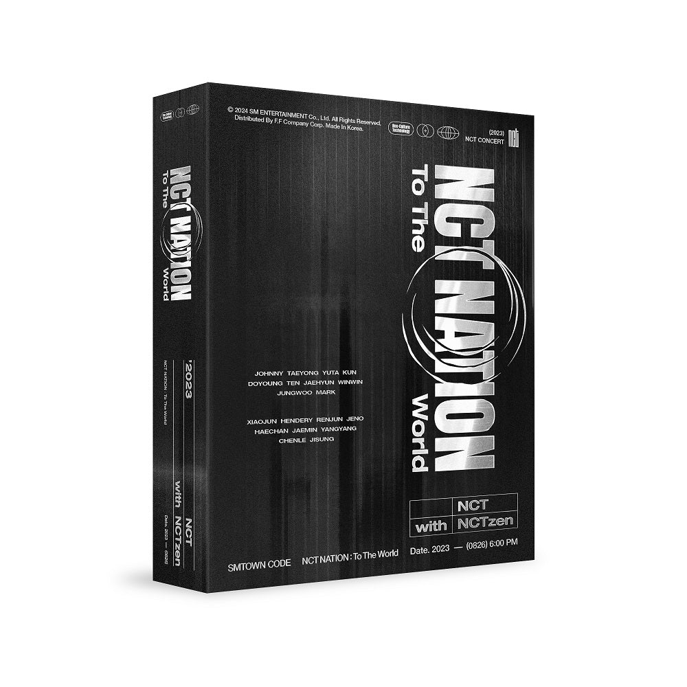 2023 NCT Concert - NCT Nation : To The World in Incheon SMTOWN CODE version+Pre-Order Benefit