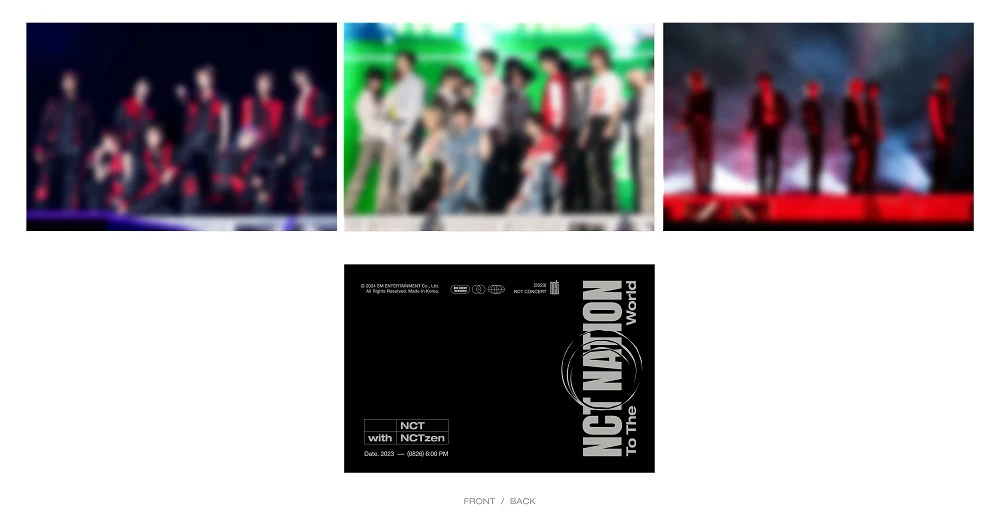 2023 NCT Concert - NCT Nation : To The World in Incheon SMTOWN CODE version+Pre-Order Benefit - Image 9