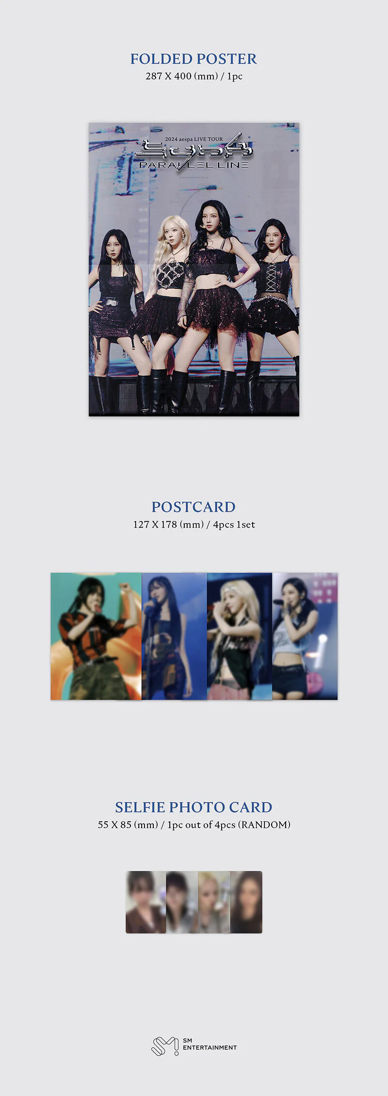 2024 aespa LIVE TOUR SYNK : PARALLEL LINE CONCERT PHOTO BOOK - Image 4