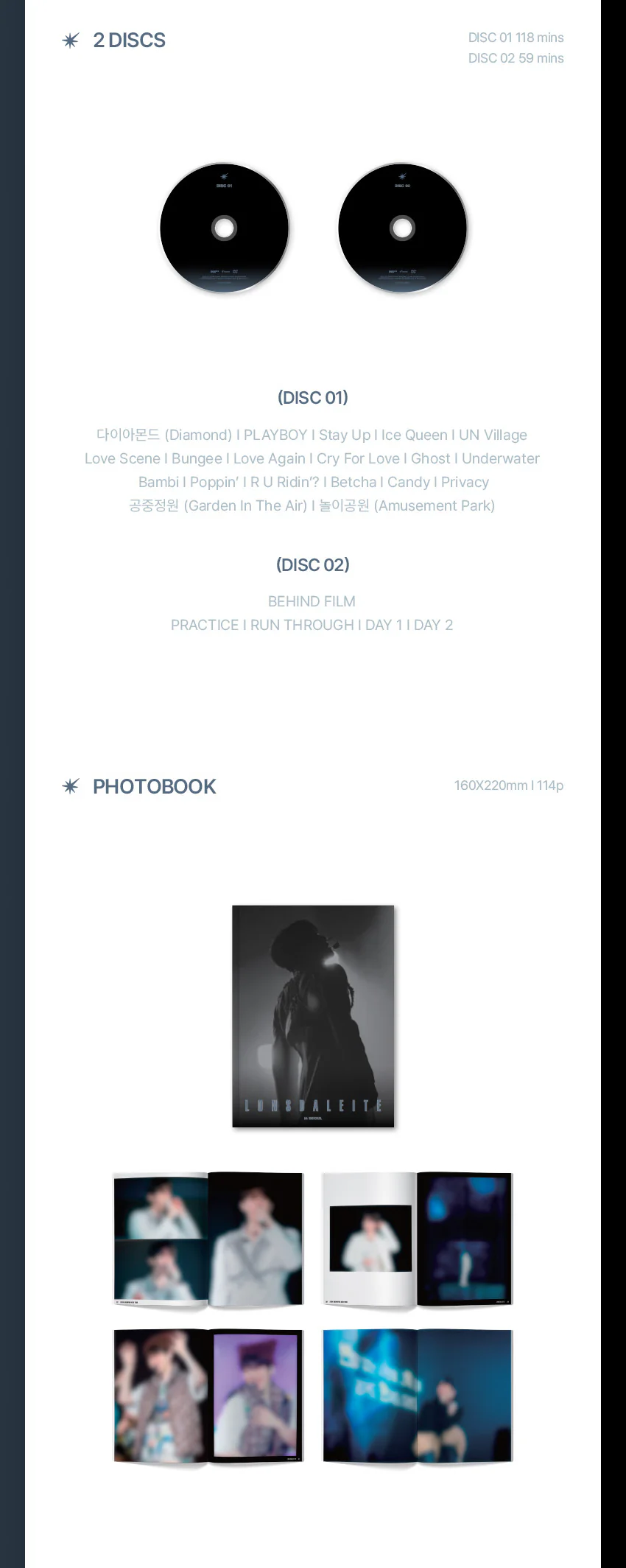 2024 Baekhyun Asia Tour Lonsdaleite in Seoul DVD - Image 3