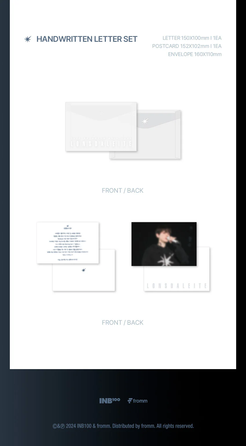 2024 Baekhyun Asia Tour Lonsdaleite in Seoul DVD - Image 5