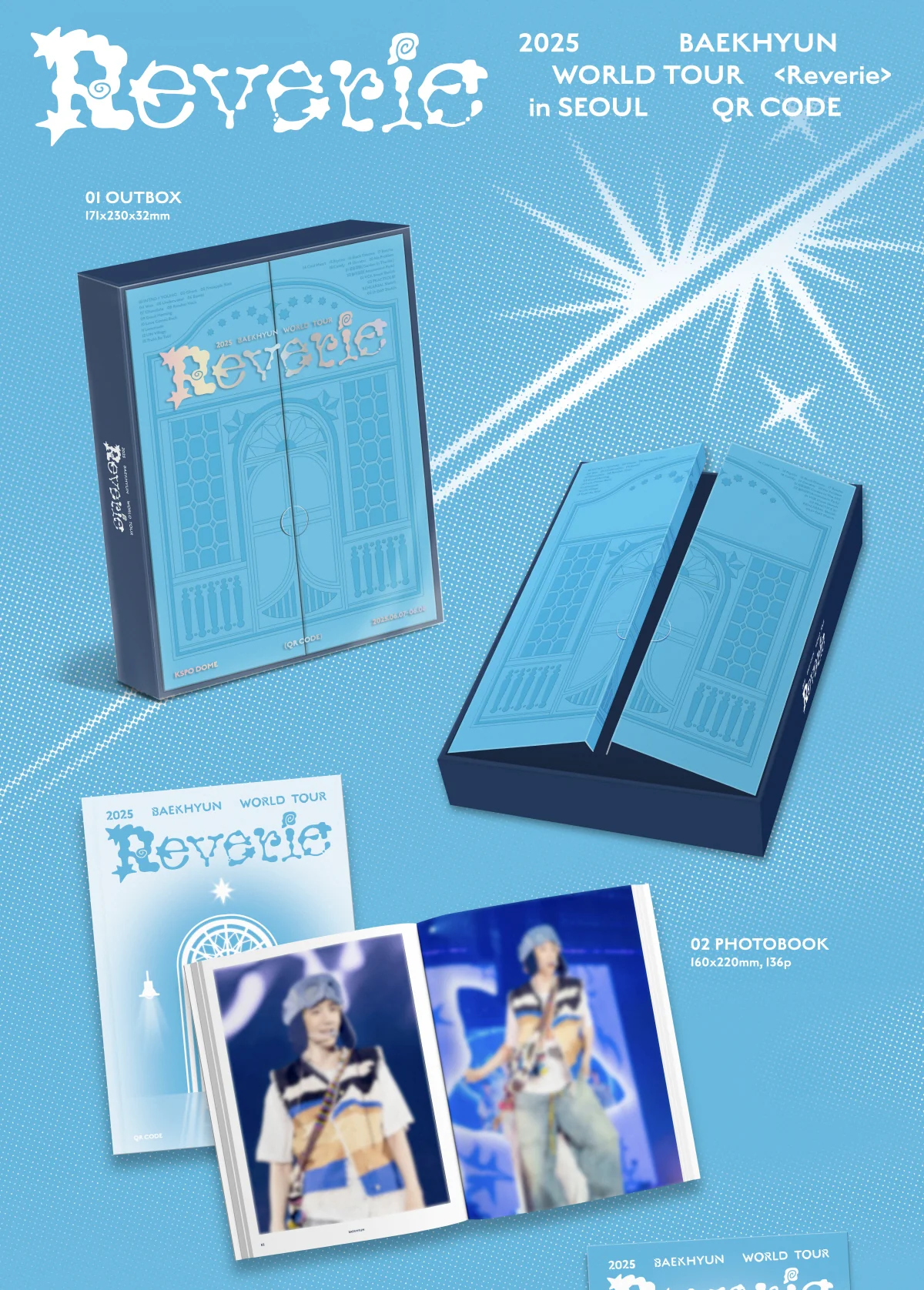 2025 BAEKHYUN WORLD TOUR [Reverie] in SEOUL QR CODE - Image 2