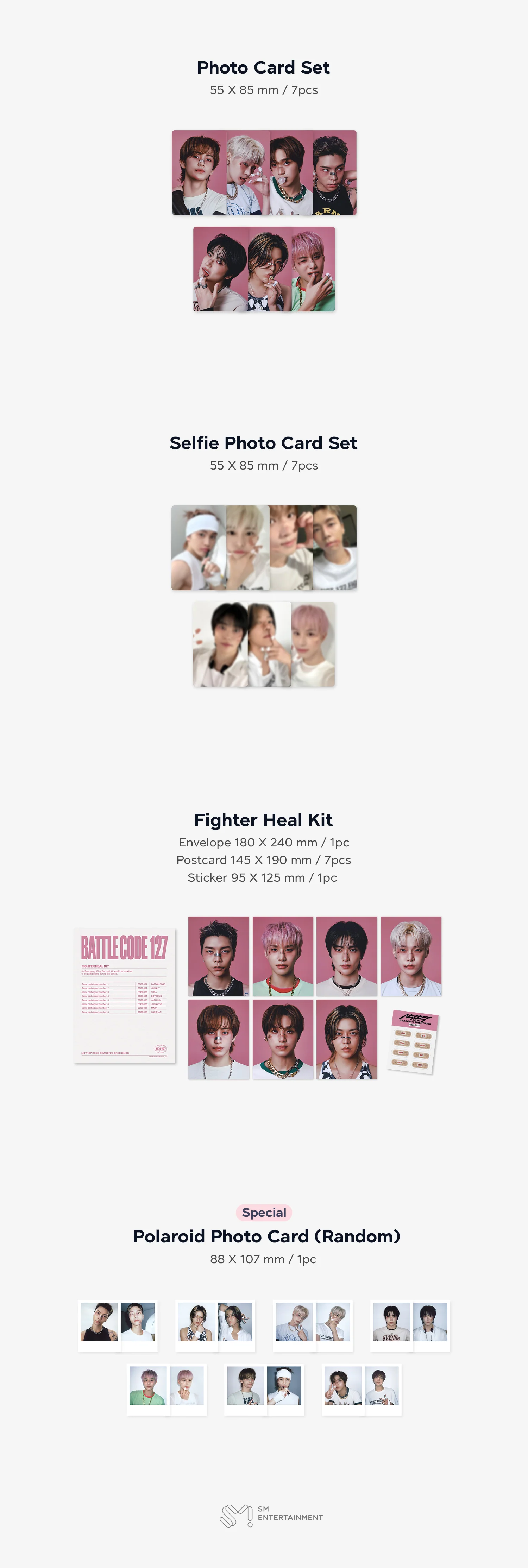 2025 SM ARTIST SEASON'S GREETINGS [Girls' Generation/ aespa/ NCT 127/ NCT DREAM/ NCT WISH/ Red Velvet/ RIIZE/ SHINee/ SUPER JUNIOR/ TVXQ/ WayV] - Image 16