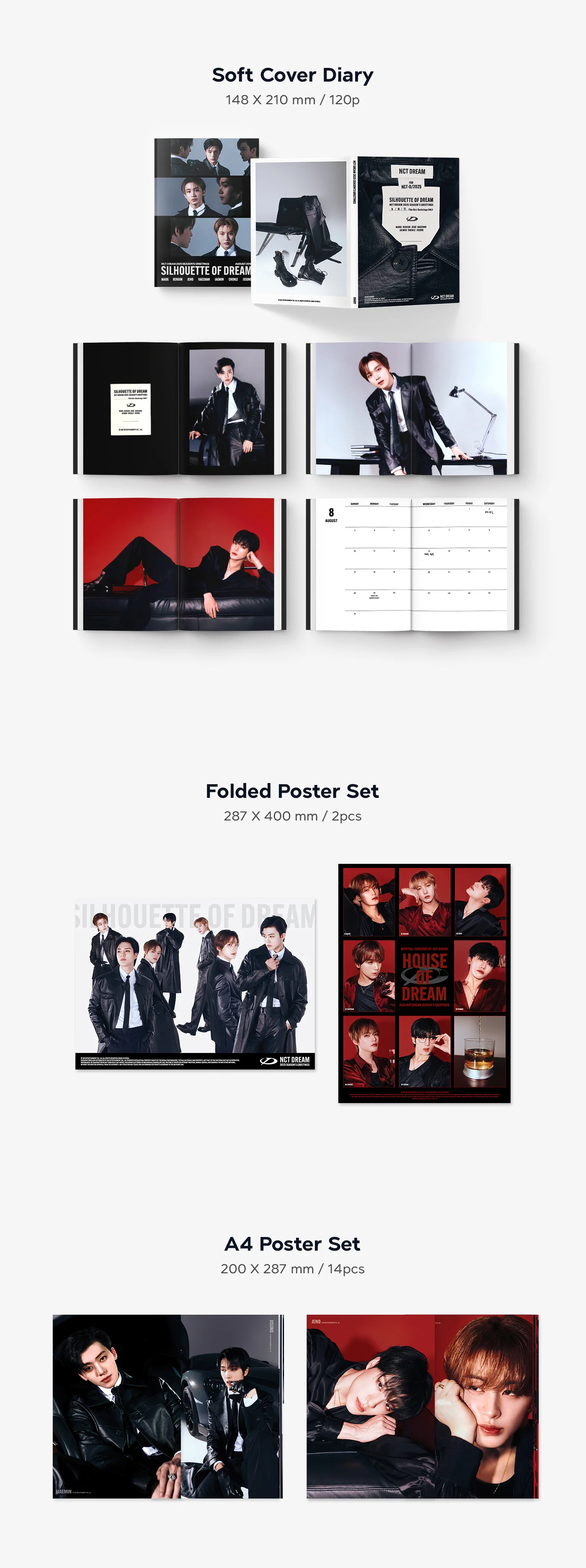 2025 SM ARTIST SEASON'S GREETINGS [Girls' Generation/ aespa/ NCT 127/ NCT DREAM/ NCT WISH/ Red Velvet/ RIIZE/ SHINee/ SUPER JUNIOR/ TVXQ/ WayV] - Image 19
