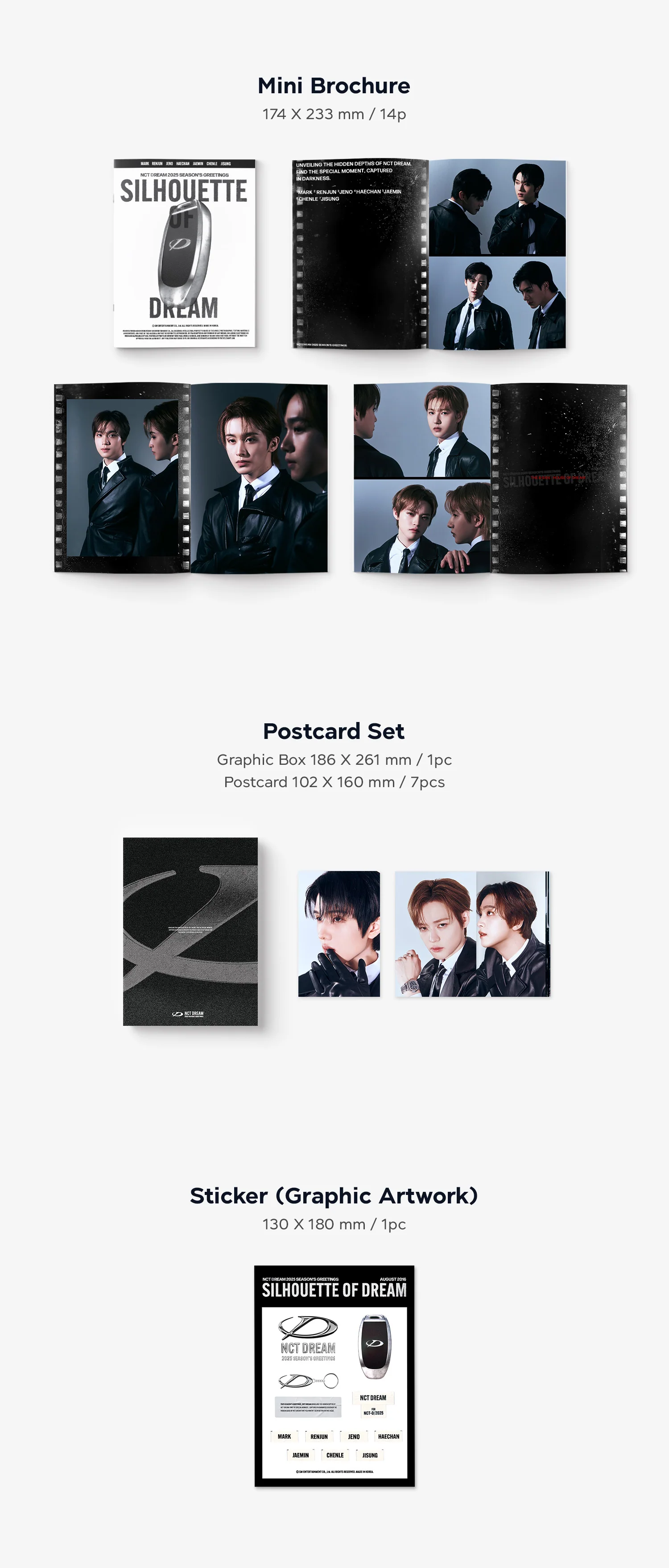 2025 SM ARTIST SEASON'S GREETINGS [Girls' Generation/ aespa/ NCT 127/ NCT DREAM/ NCT WISH/ Red Velvet/ RIIZE/ SHINee/ SUPER JUNIOR/ TVXQ/ WayV] - Image 20