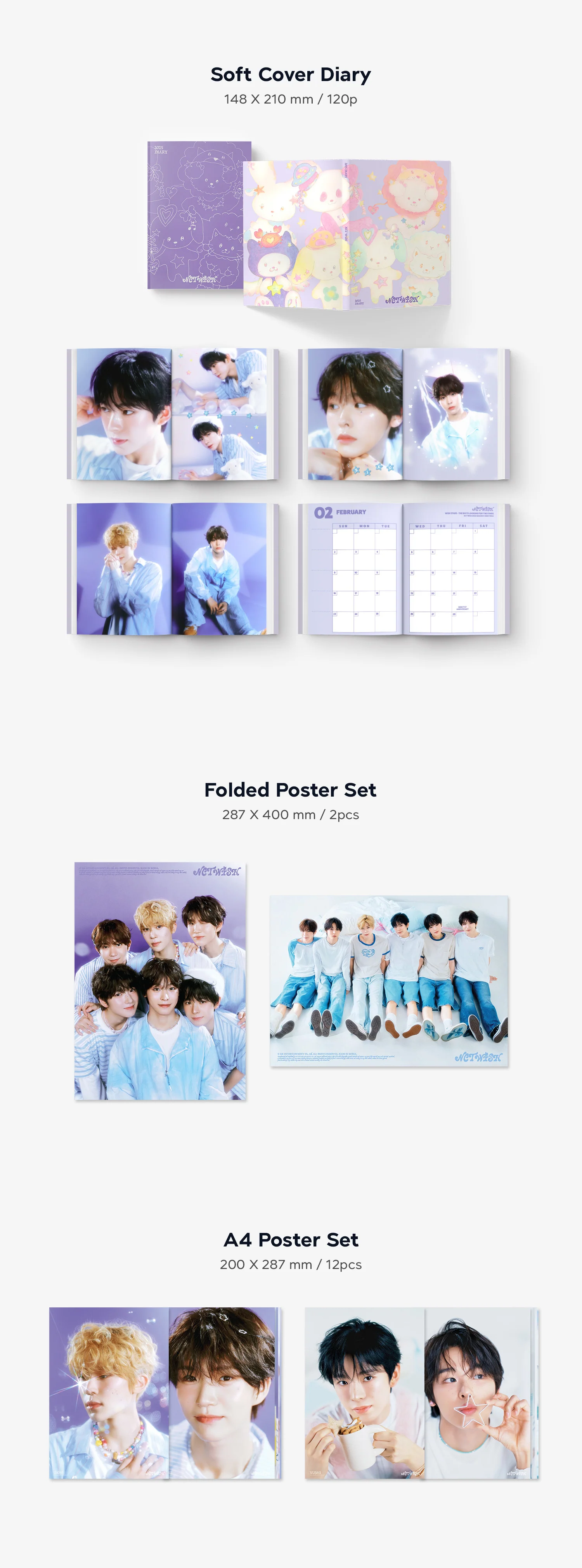 2025 SM ARTIST SEASON'S GREETINGS [Girls' Generation/ aespa/ NCT 127/ NCT DREAM/ NCT WISH/ Red Velvet/ RIIZE/ SHINee/ SUPER JUNIOR/ TVXQ/ WayV] - Image 24
