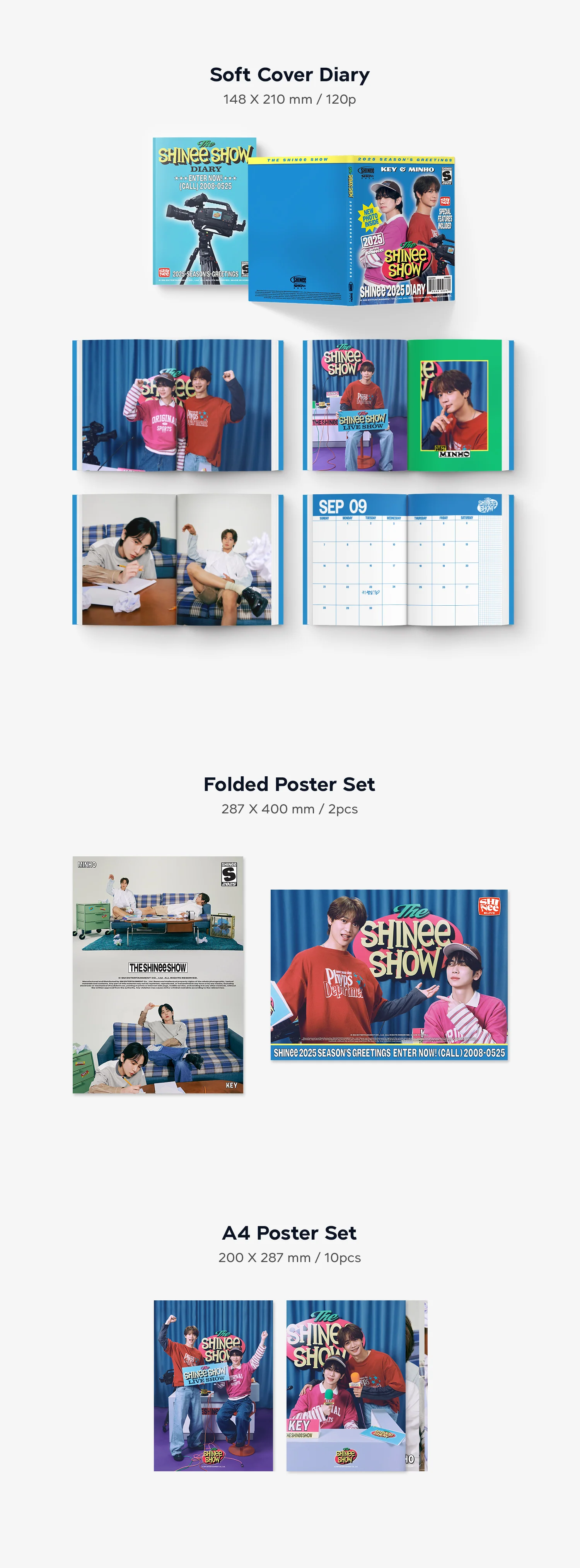 2025 SM ARTIST SEASON'S GREETINGS [Girls' Generation/ aespa/ NCT 127/ NCT DREAM/ NCT WISH/ Red Velvet/ RIIZE/ SHINee/ SUPER JUNIOR/ TVXQ/ WayV] - Image 39