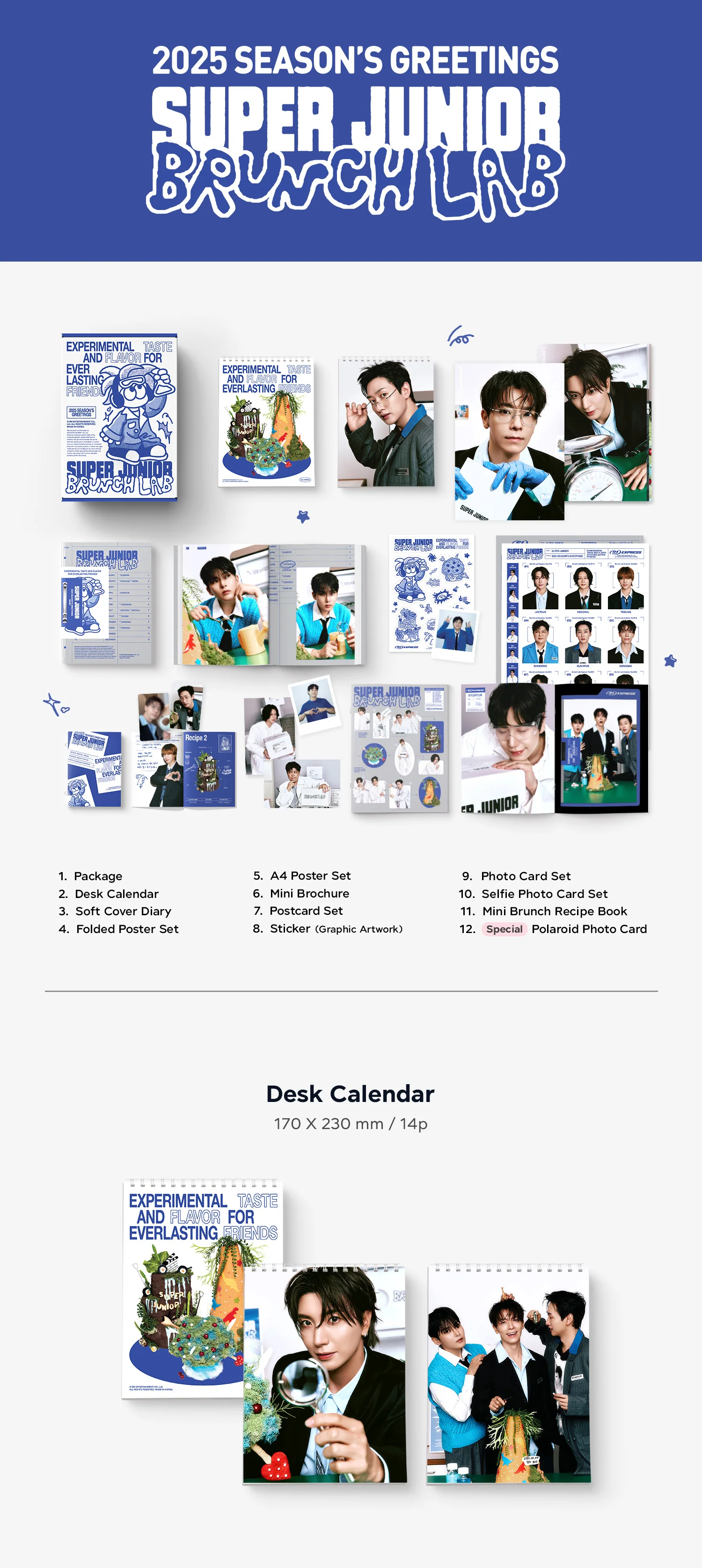 2025 SM ARTIST SEASON'S GREETINGS [Girls' Generation/ aespa/ NCT 127/ NCT DREAM/ NCT WISH/ Red Velvet/ RIIZE/ SHINee/ SUPER JUNIOR/ TVXQ/ WayV] - Image 43