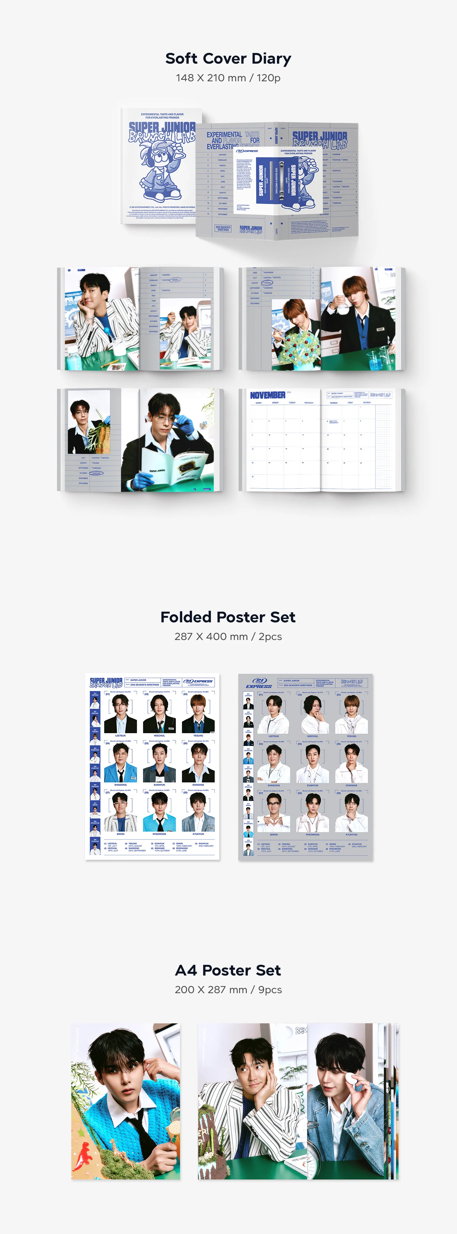 2025 SM ARTIST SEASON'S GREETINGS [Girls' Generation/ aespa/ NCT 127/ NCT DREAM/ NCT WISH/ Red Velvet/ RIIZE/ SHINee/ SUPER JUNIOR/ TVXQ/ WayV] - Image 44