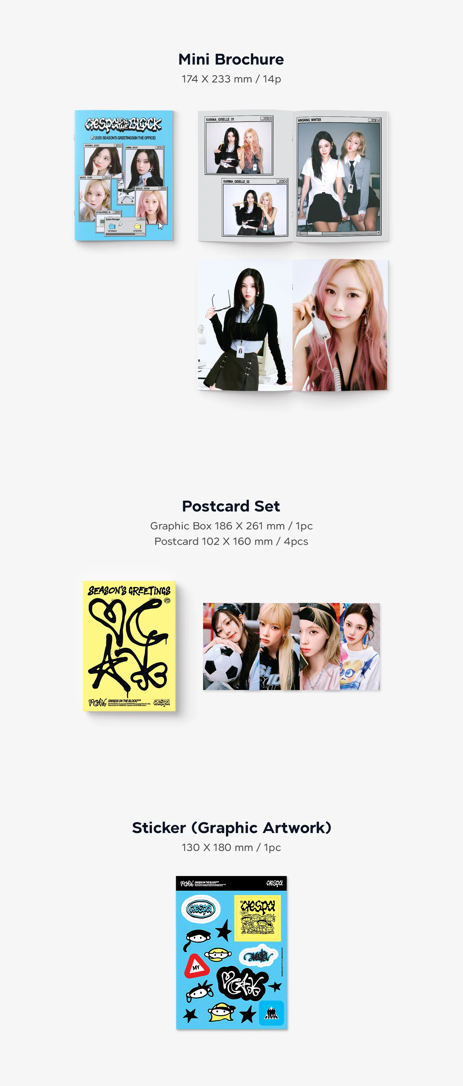 2025 SM ARTIST SEASON'S GREETINGS [Girls' Generation/ aespa/ NCT 127/ NCT DREAM/ NCT WISH/ Red Velvet/ RIIZE/ SHINee/ SUPER JUNIOR/ TVXQ/ WayV] - Image 5