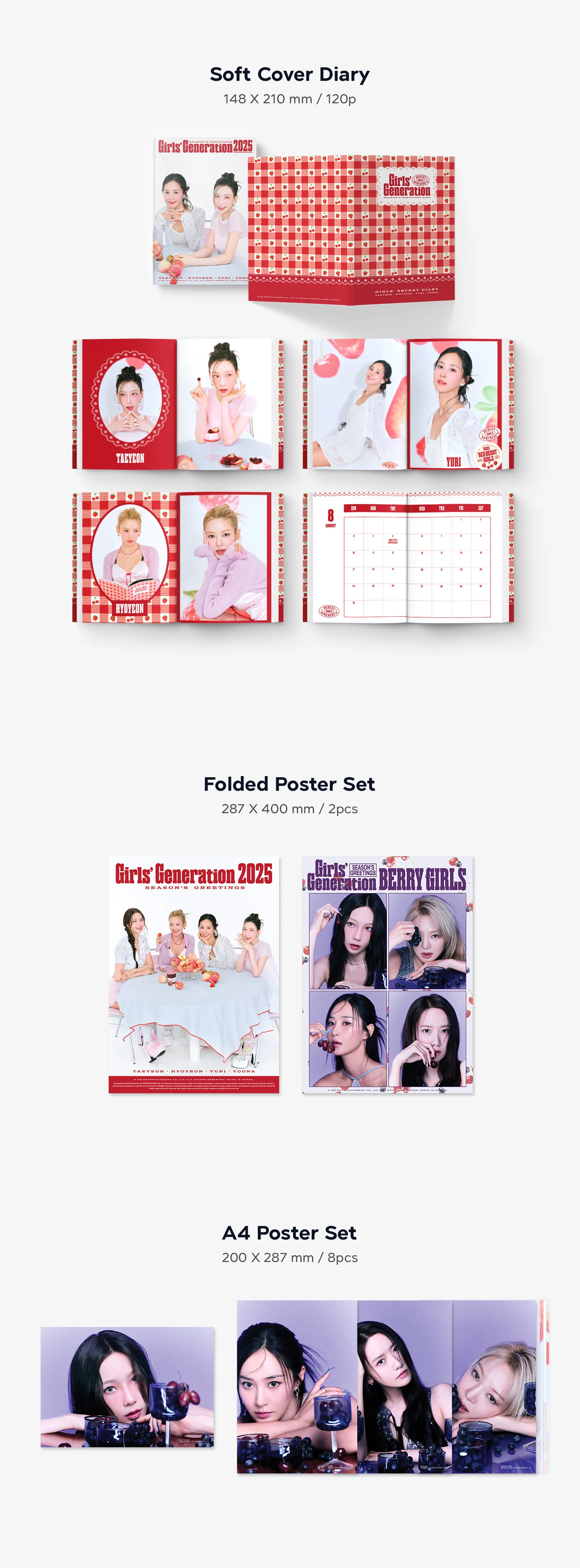 2025 SM ARTIST SEASON'S GREETINGS [Girls' Generation/ aespa/ NCT 127/ NCT DREAM/ NCT WISH/ Red Velvet/ RIIZE/ SHINee/ SUPER JUNIOR/ TVXQ/ WayV] - Image 9