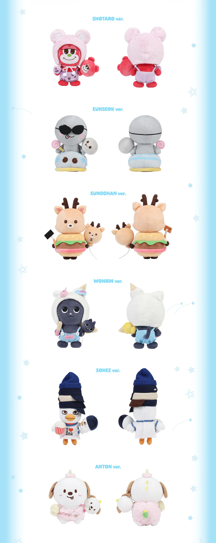 [2nd PRE-ORDER] RIIZE POP-UP 2025 WE LITTLE RIIZE Official MD - 20CM DOLL - Image 3