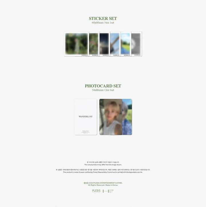 [2nd Preorder] JEONGHAN WANDERLUST PHOTOBOOK + WEVERSE SHOP POB - Image 5