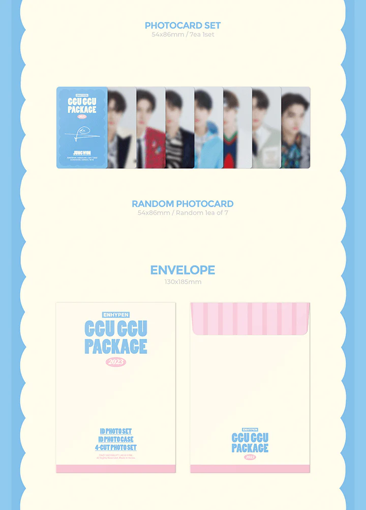 [2nd PREORDER MAR 31] ENHYPEN 2023 GGU GGU PACKAGE + Pre-Order Benefit - Image 8