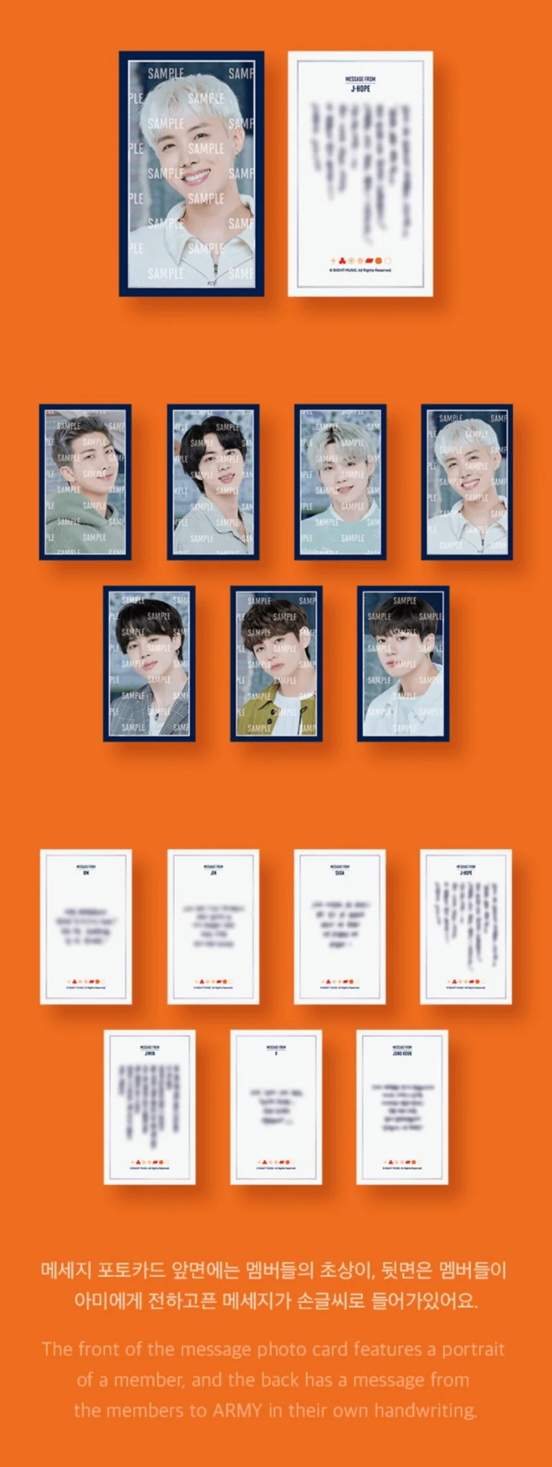 [BTS PTD On Stage SEOUL] MESSAGE PHOTOCARD FRAME - Image 3