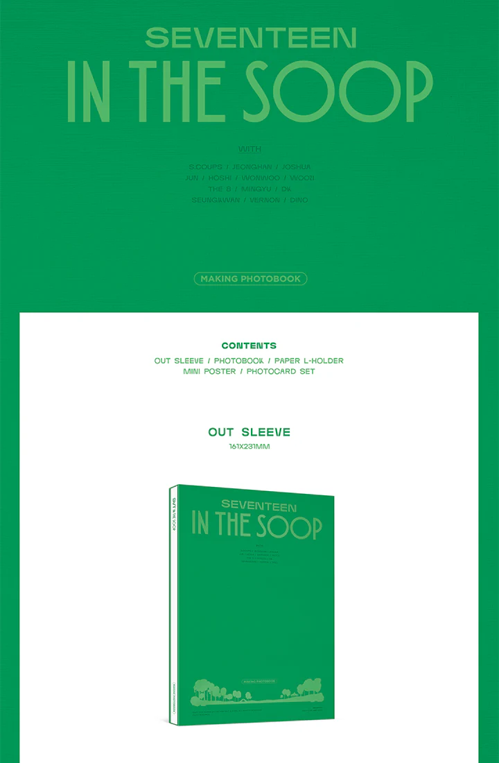 [2nd PREORDER NOV 30] SEVENTEEN IN THE SOOP MAKING PHOTOBOOK - Image 2
