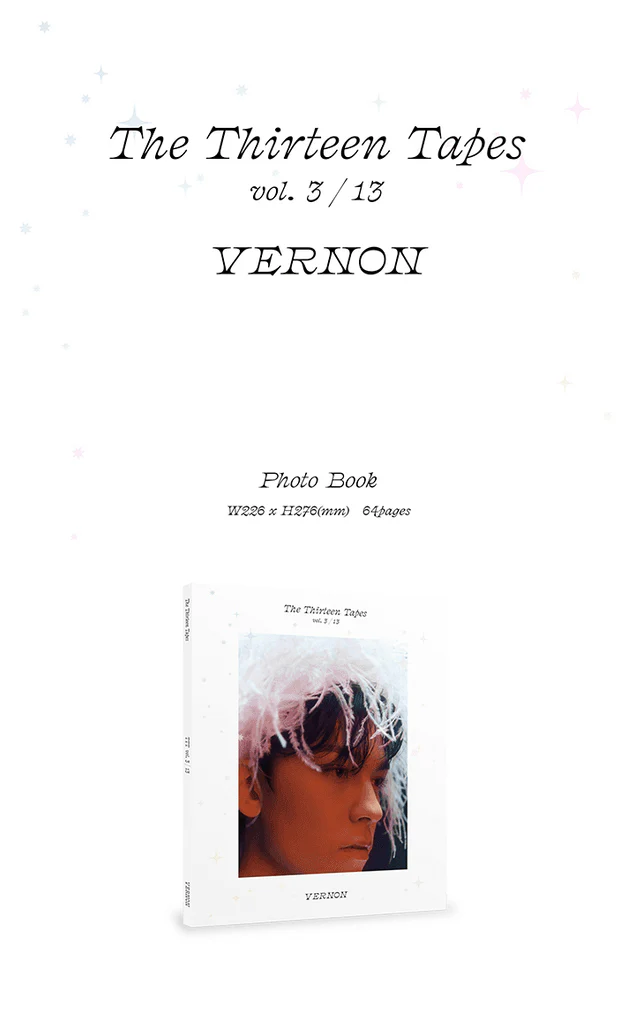 VERNON SEVENTEEN - The Thirteen Tapes (TTT) vol. 3/13 Photobook - Image 2