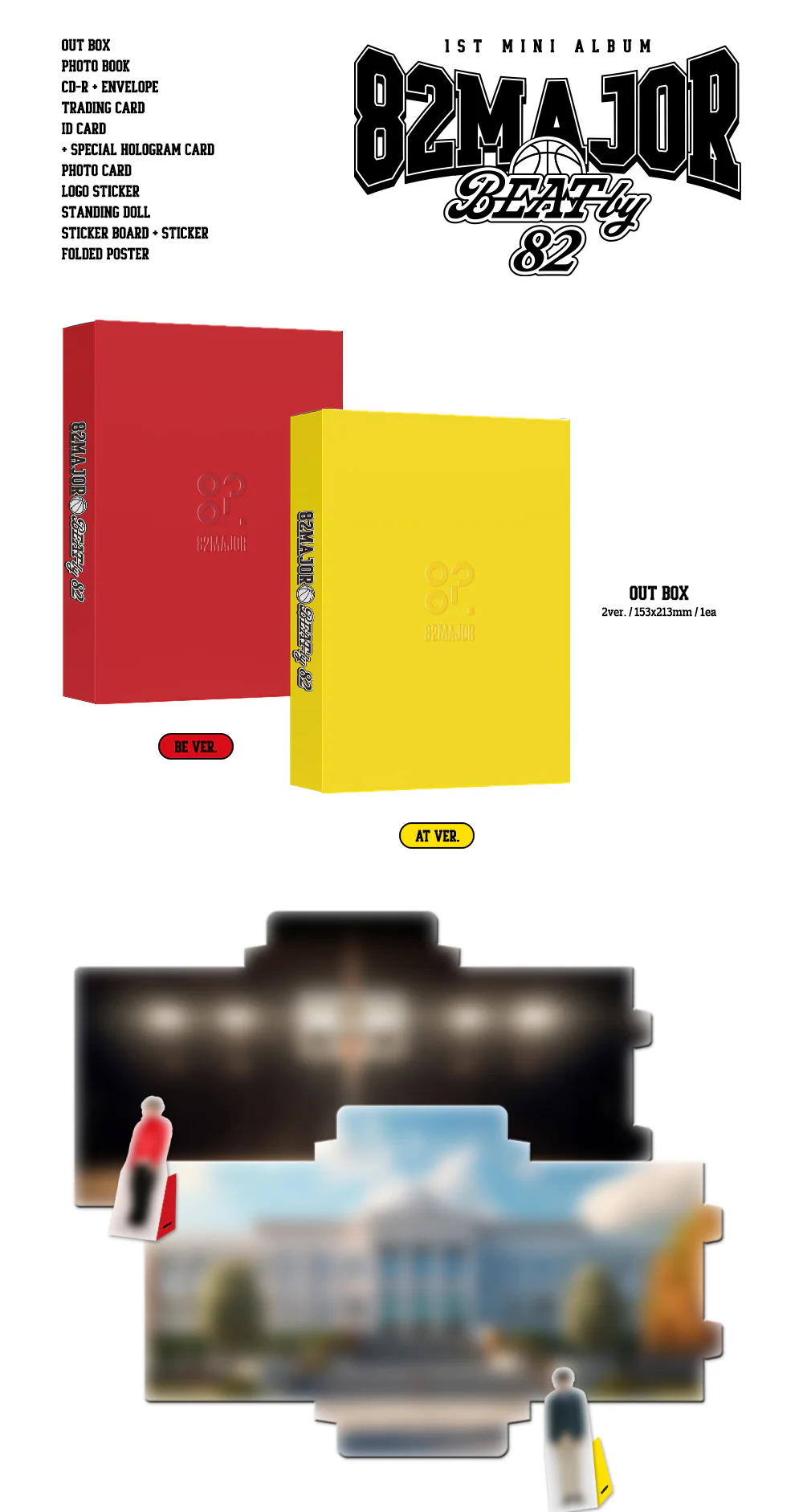 82MAJOR - 1st Mini Album BEAT by 82 - Image 2