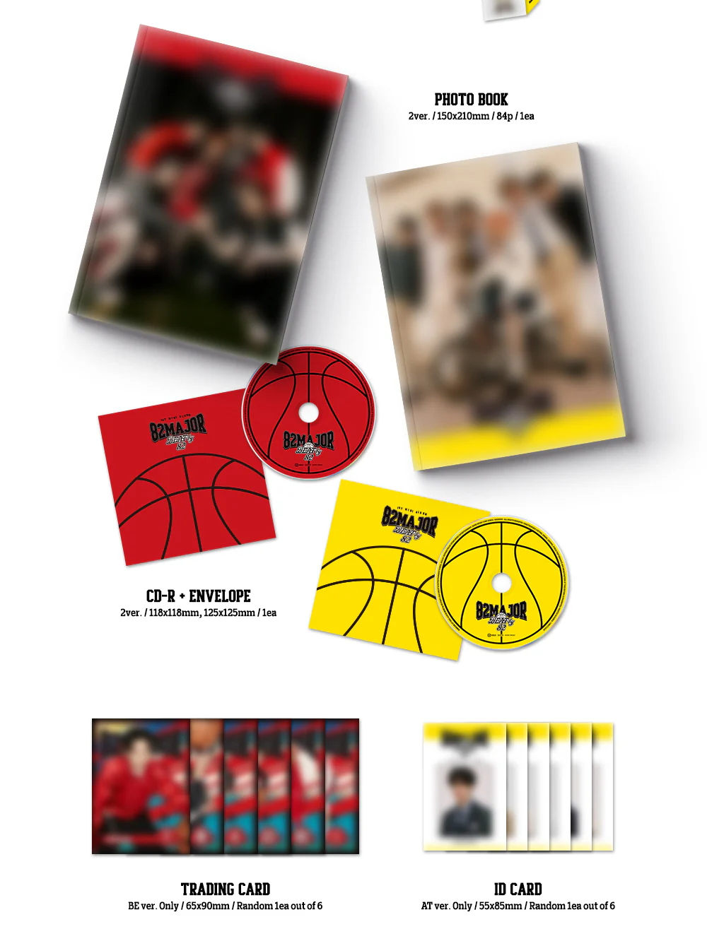 82MAJOR - 1st Mini Album BEAT by 82 - Image 3