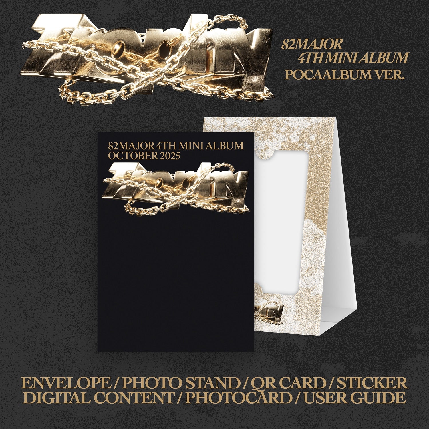 82Major - 4th Mini Album Trophy Pocaalbum version