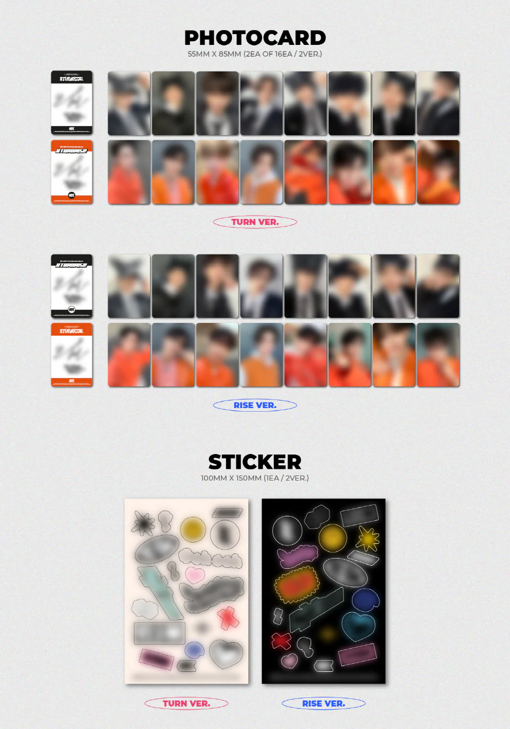 8TURN - 1st Mini Album [8TURNRISE] CD - Image 4