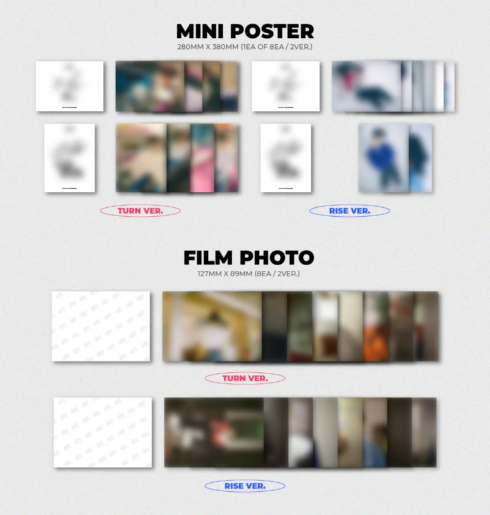8TURN - 1st Mini Album [8TURNRISE] CD - Image 5