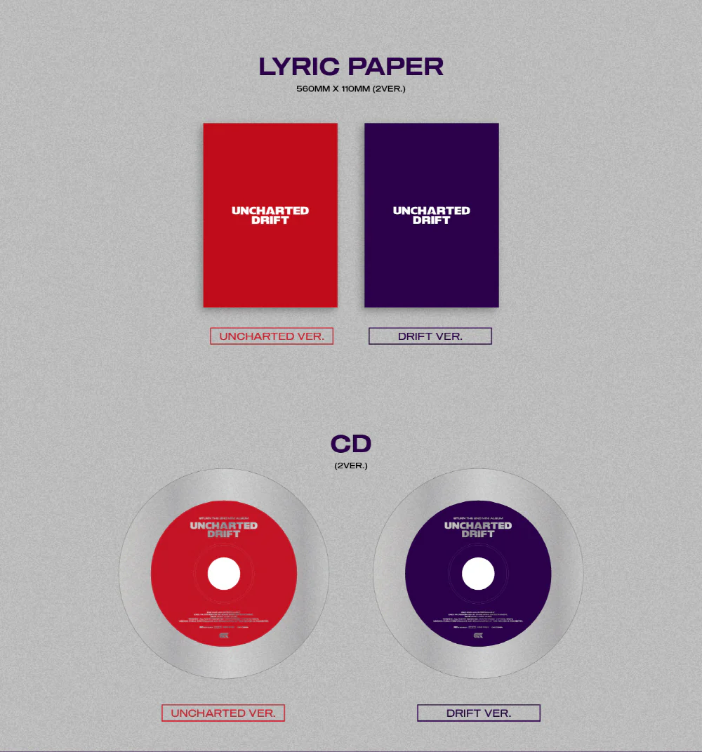 8TURN - 2nd Mini Album UNCHARTED DRIFT CD - Image 5