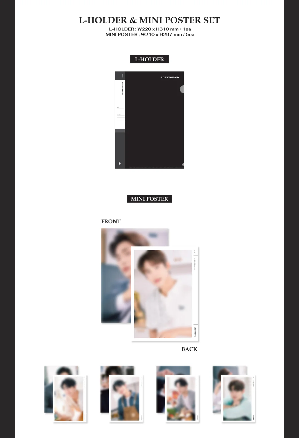 A.C.E - 2022 SEASON'S GREETINGS [A.C.E COMPANY]+Extra Photocards Set - Image 4
