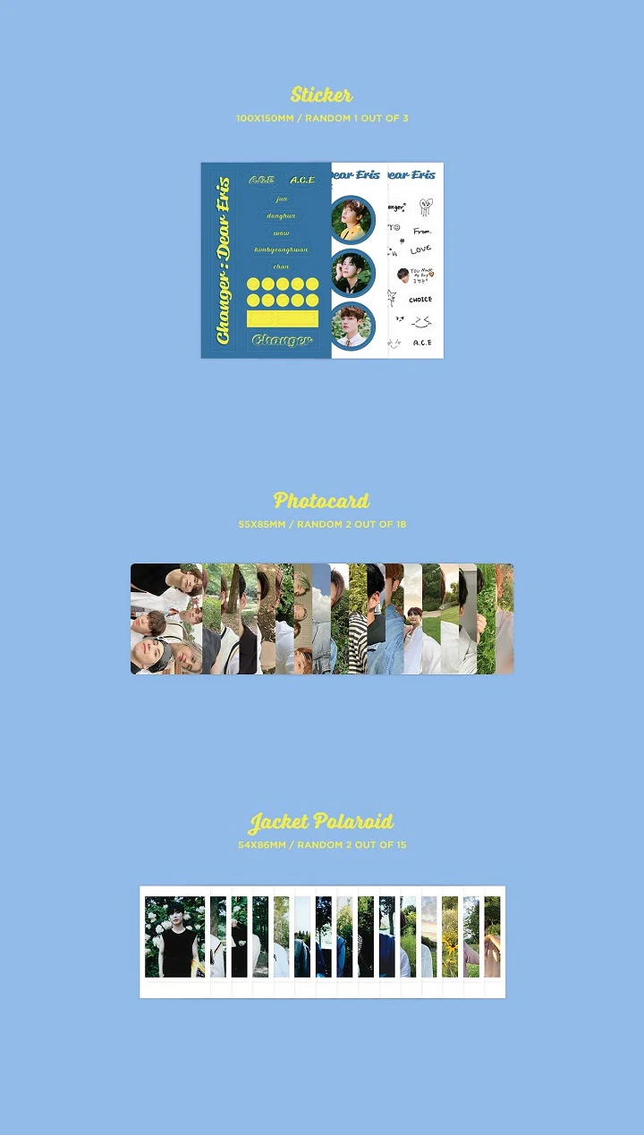 A.C.E - 2nd repackage Album CHANGER : DEAR ERIS - Image 3