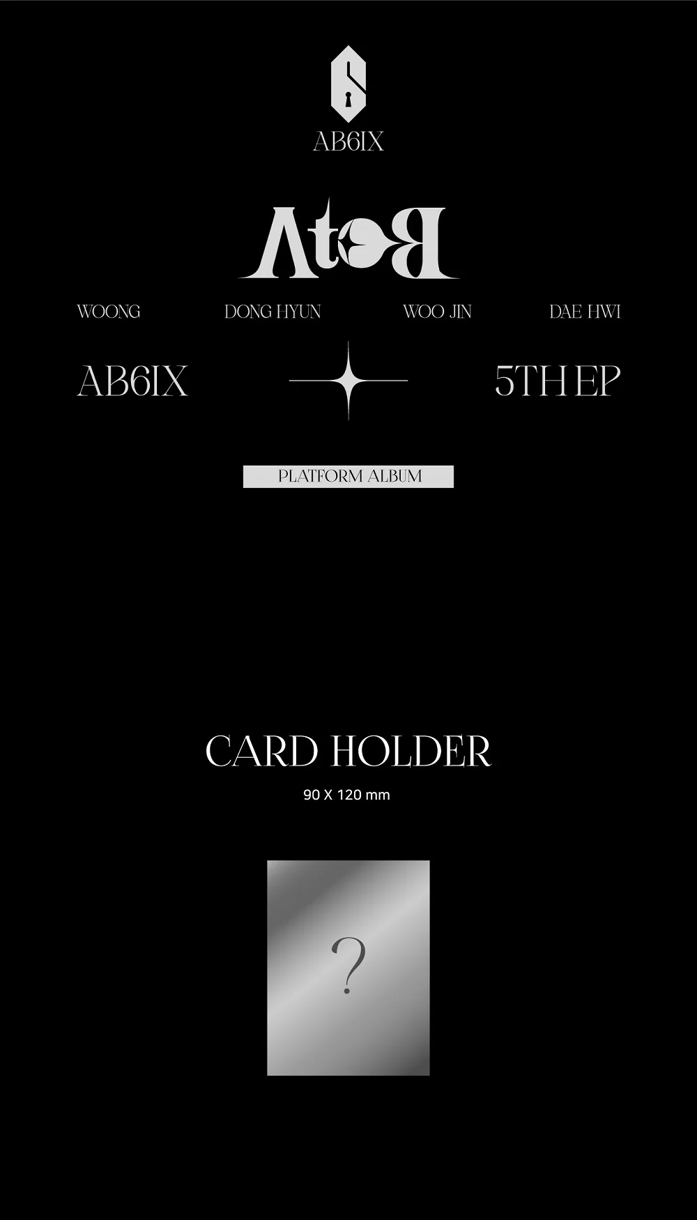 AB6IX - 5th EP A to B Platform ver. PHOTOCARD ALBUM + Extra Photocards Set - Image 2