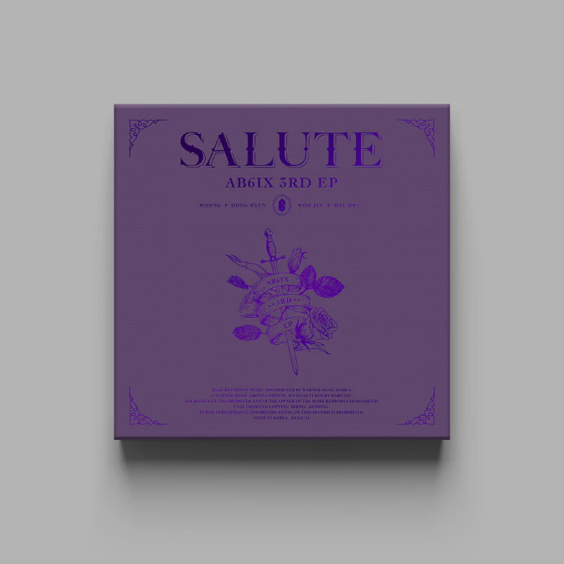AB6IX - SALUTE (3rd EP) CD - Image 3