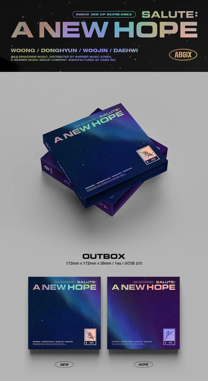 AB6IX - SALUTE : A NEW HOPE (3RD EP) Repakage CD - Image 4