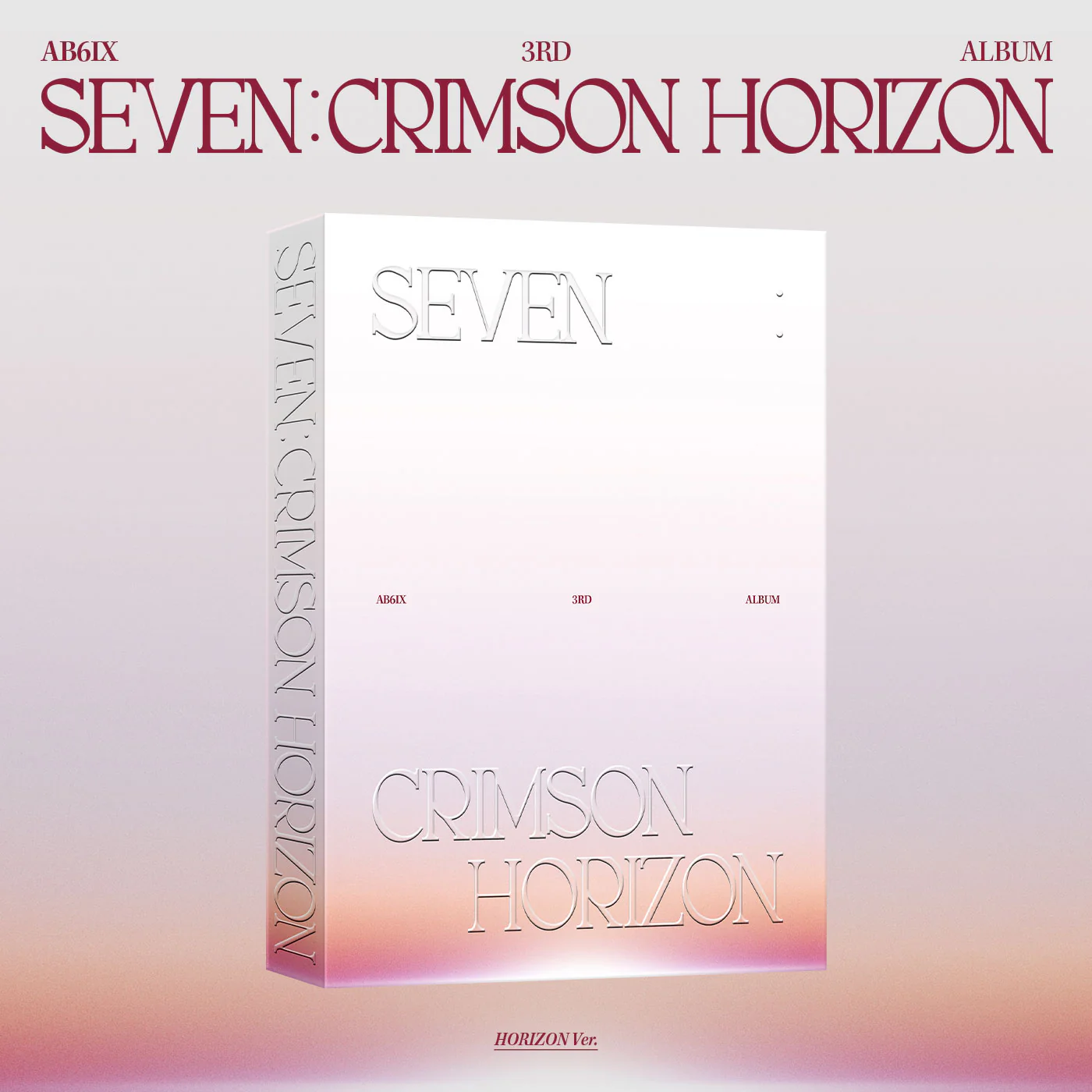 AB6IX - Vol.3 Seven : Crimson Horizon Photobook version CD - Image 2