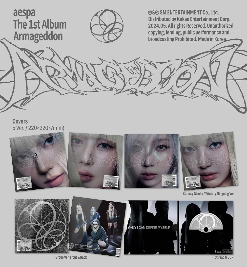 aespa - Armageddon [MY Power ver.] Album - Image 2