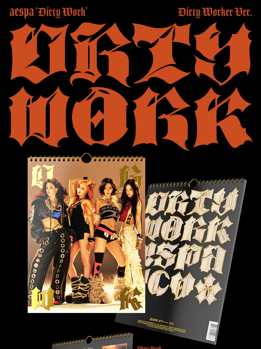aespa - Dirty Work [Dirty Worker Ver.] Single Album - Image 2