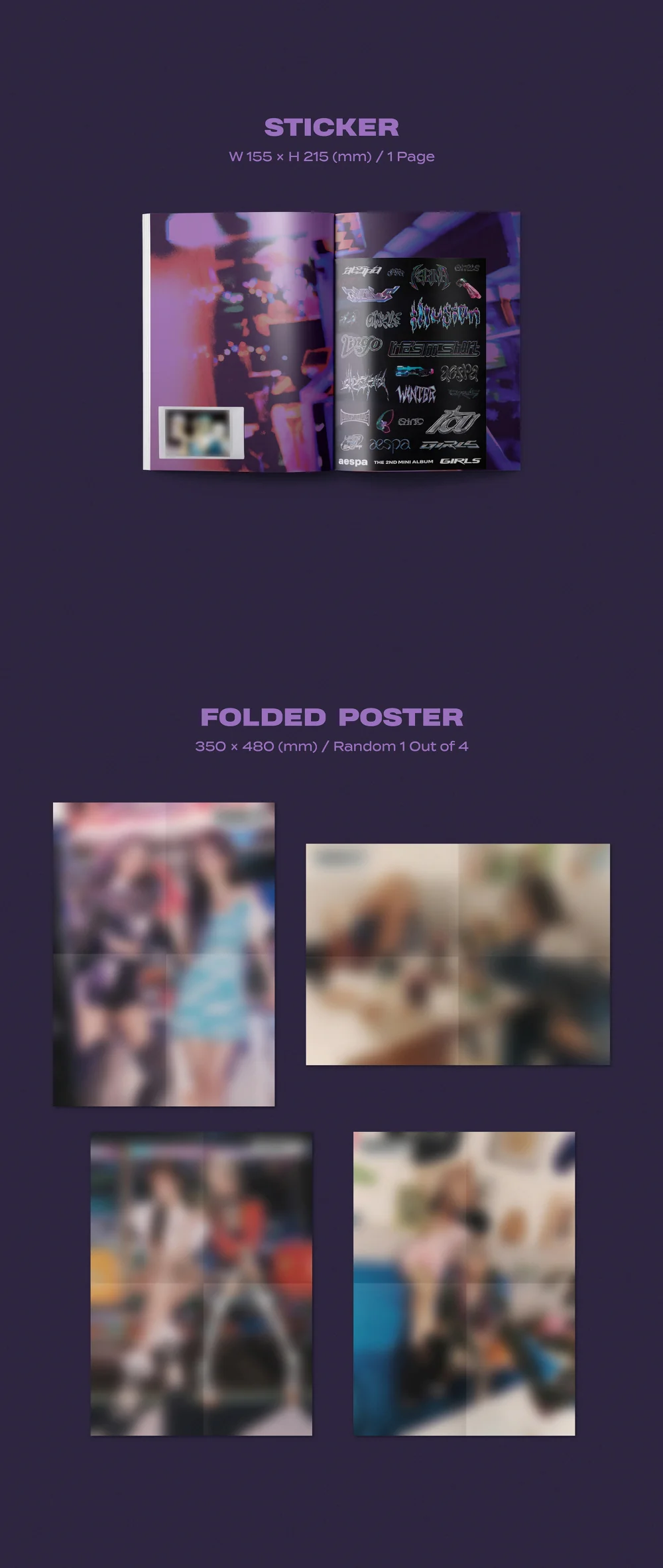 aespa - Girls [Real World ver.] 2nd Mini Album+Free Gift - Image 4