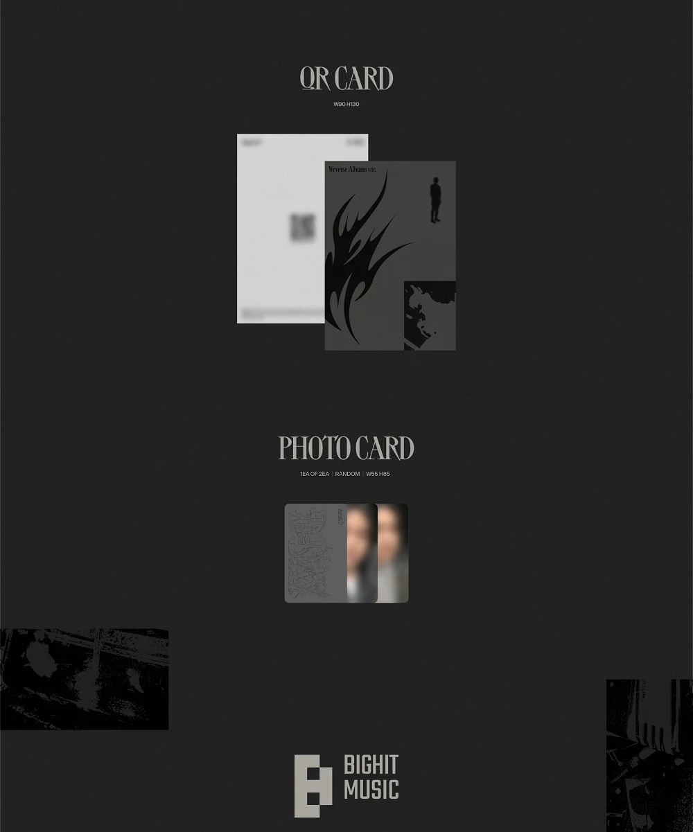 Agust D SUGA - D-DAY [2 Standard Albums+Weverse Album SET] + Acrylic Keyring - Image 9