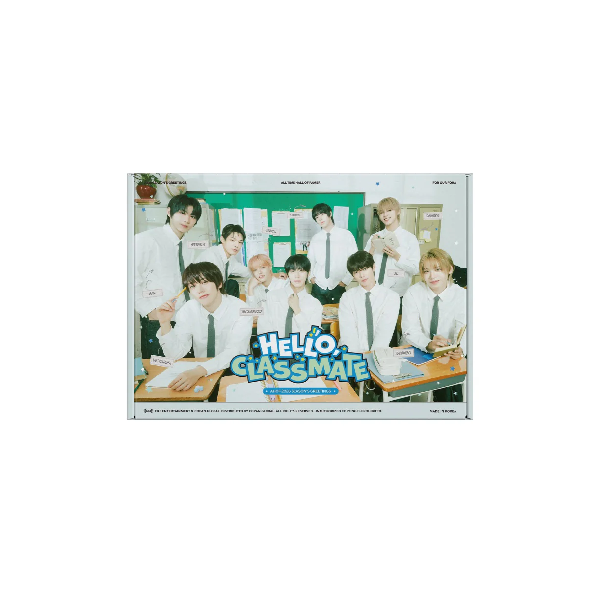 Ahof 2026 Season's Greetings Hello Classmate+Pre-Order Gift - Image 9