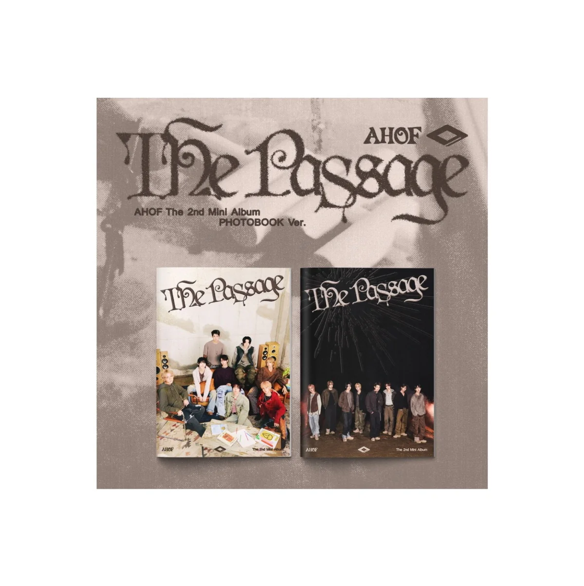 Ahof - 2nd Mini Album The Passage Photobook version CD - Image 3