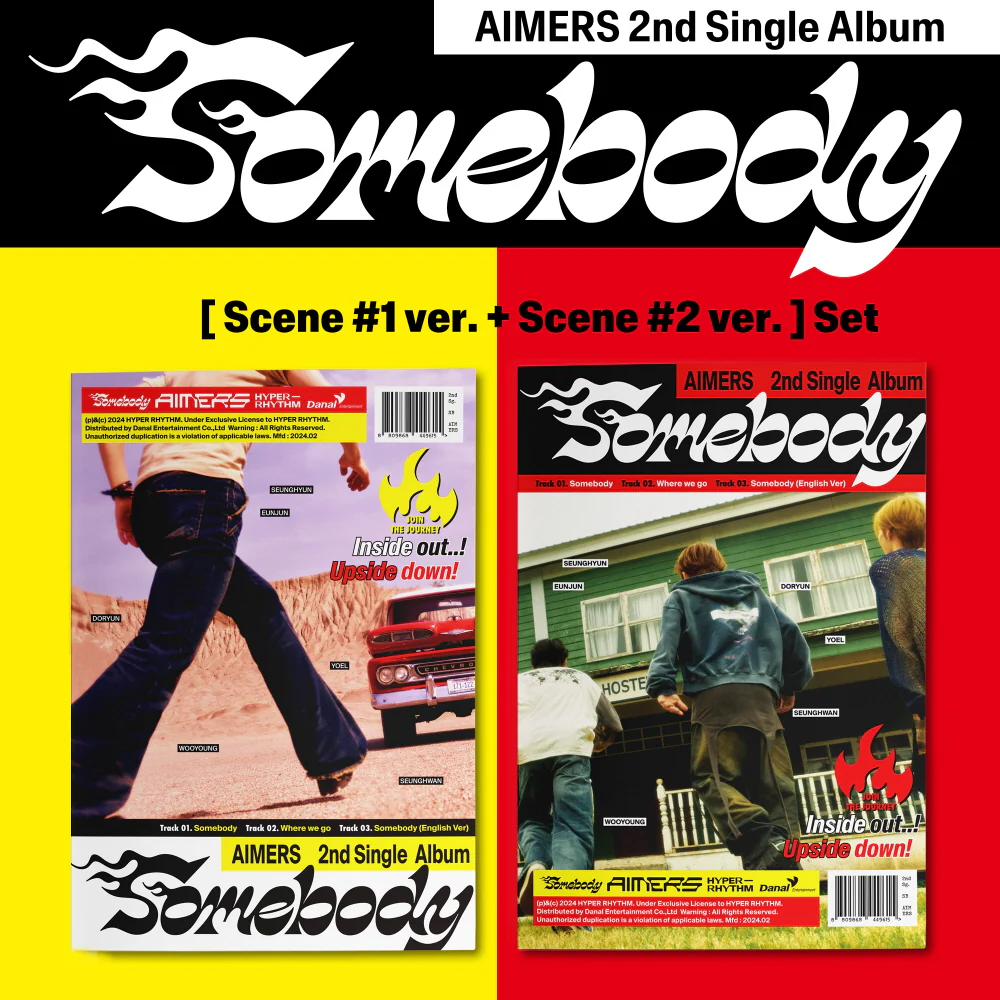 AIMERS - 2nd Single Album Somebody