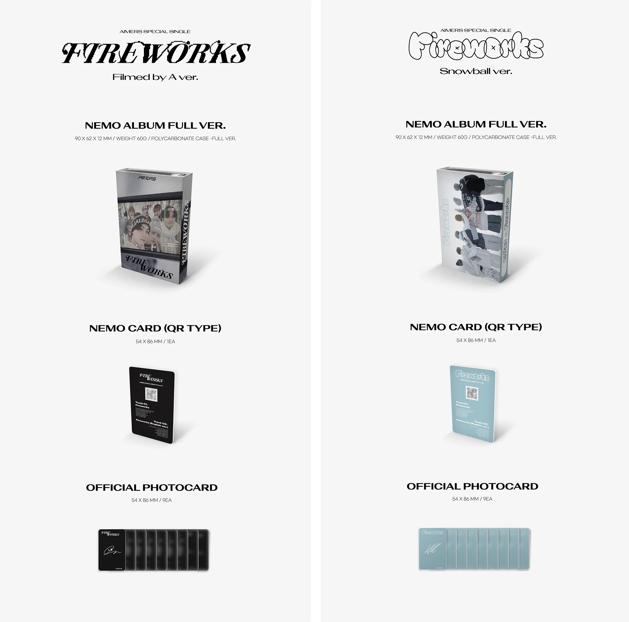 AIMERS - Fireworks NEMO ALBUM - Image 2